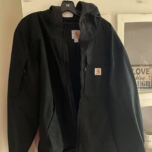 Mens Carhartt non insulated like new cond. jacket